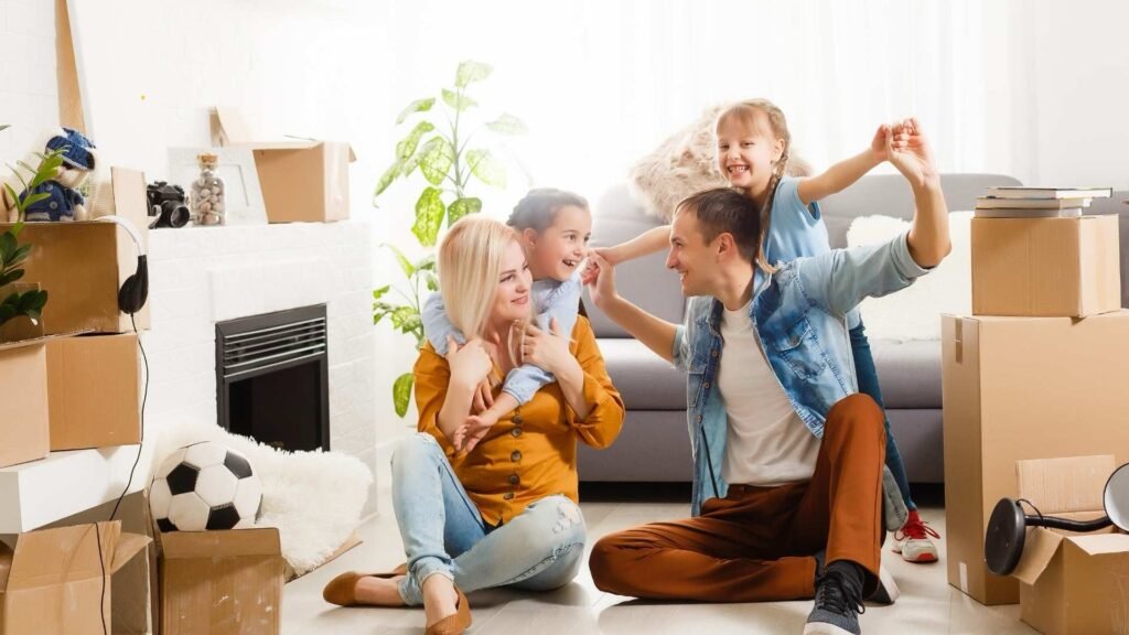 Happy family, hello renters